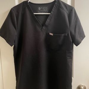 Black FIGS scrubs set